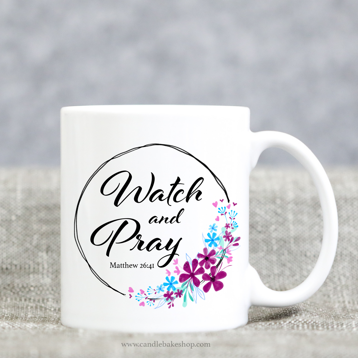 In Every Thing Give Thanks Mug, Scripture Gifts