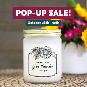 Pop-Up Sale: October 26-30