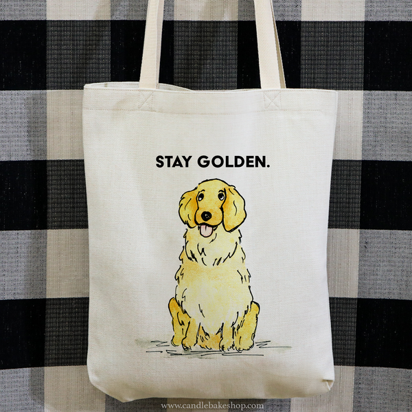 Golden Retriever Carrying A Bag Stock Photo - Download Image Now - Dog, Bag,  Carrying - iStock
