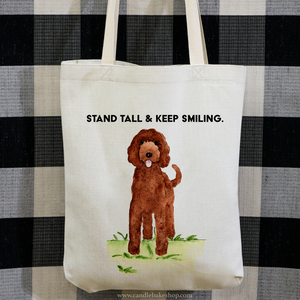 Inspirational Chocolate Doodle Tote Bag