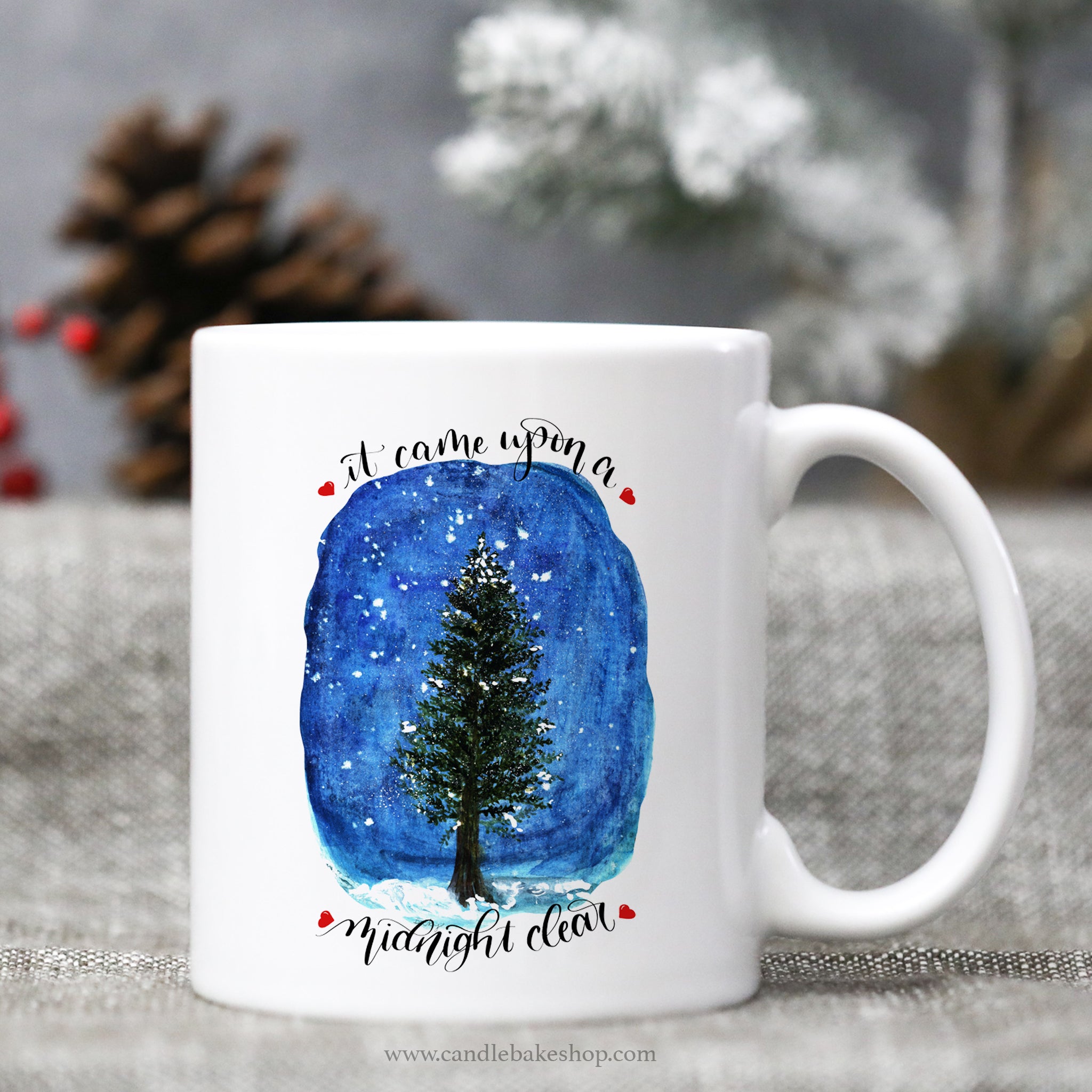 It Came Upon A Midnight Clear Christmas Mug